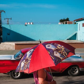 Kuba - Cuba - Trinidad - 2019 - the blue wall - die blaue wand