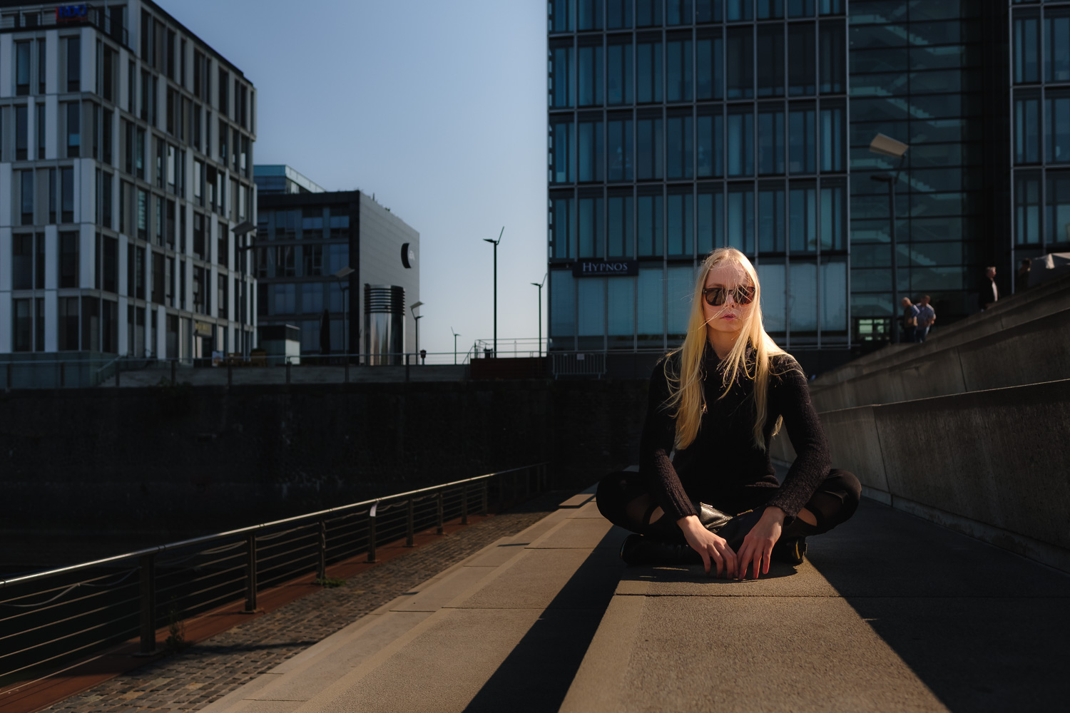 Modelshooting mit FIONA im Rheinauhafen - Köln @2017