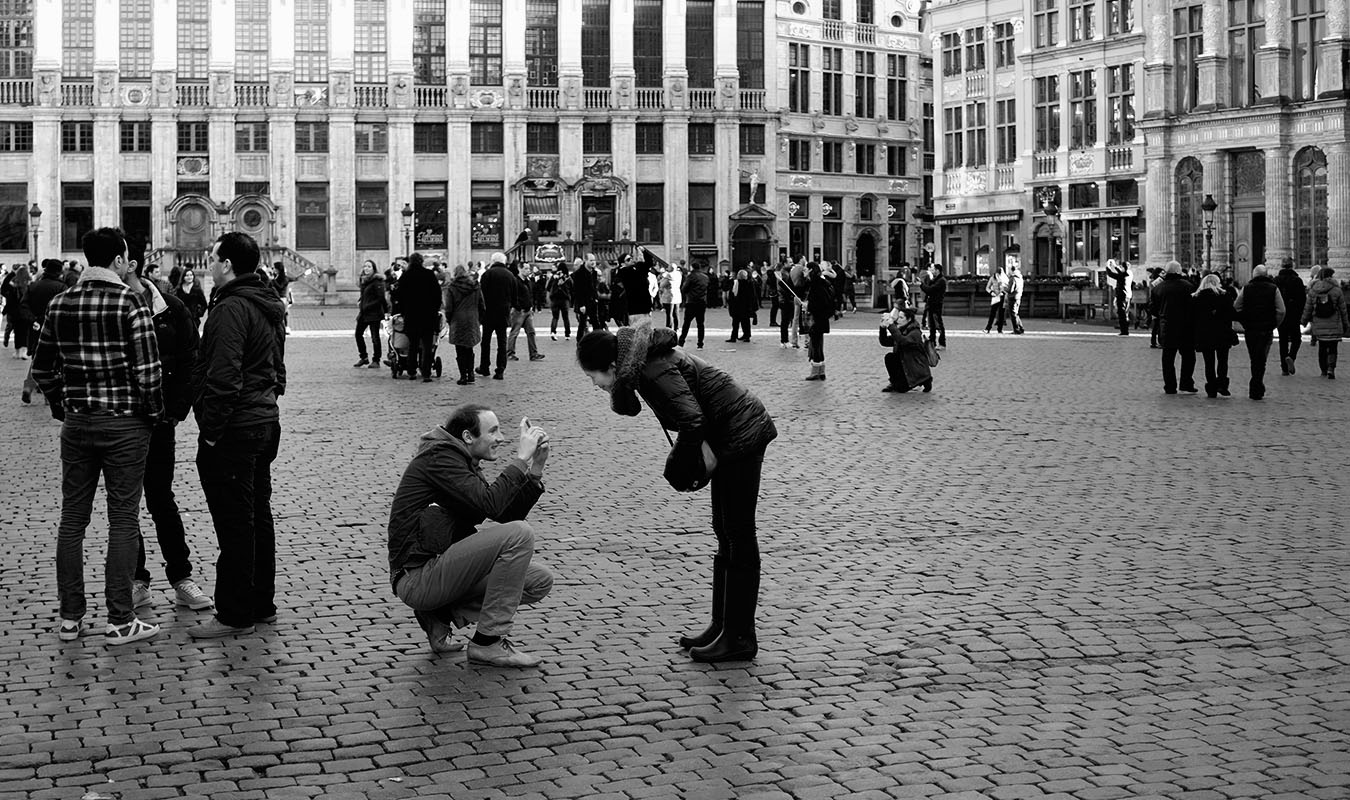 Street Photographie in Brüssel